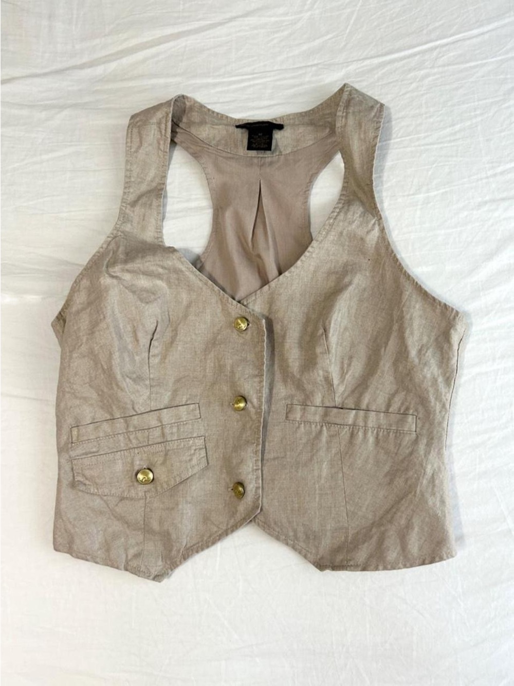 Tan Vest